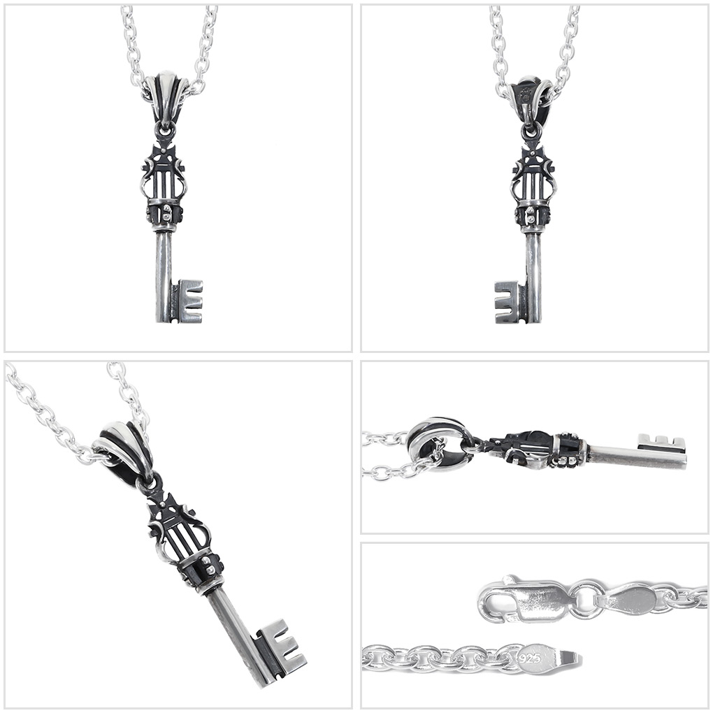 REGALIA ロイヤルクレスト キー シルバー ネックレス ペンダント