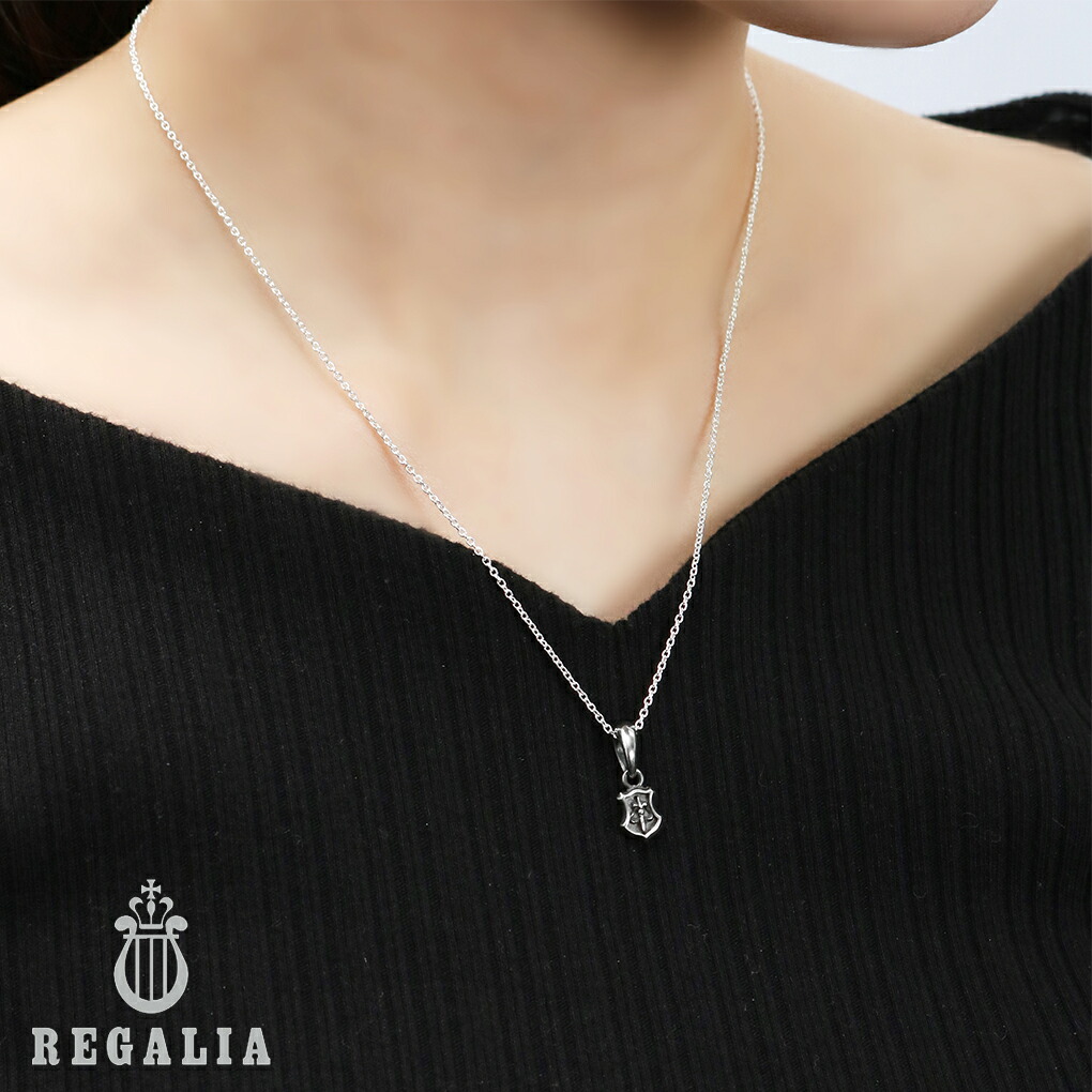 REGALIA リトル リリー エンブレム シルバー ネックレス ペンダント