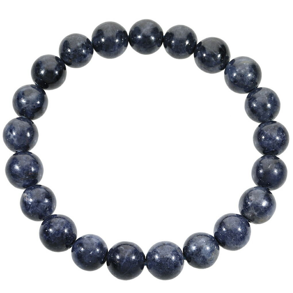 サファイア　大玉ブレスレット サファイア ブレスレット 12.5mm 18cm～19cm カットサファイア M～LL