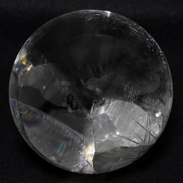 天然水晶玉 最高級 天然 貫入水晶 丸玉 約48mm 天然石