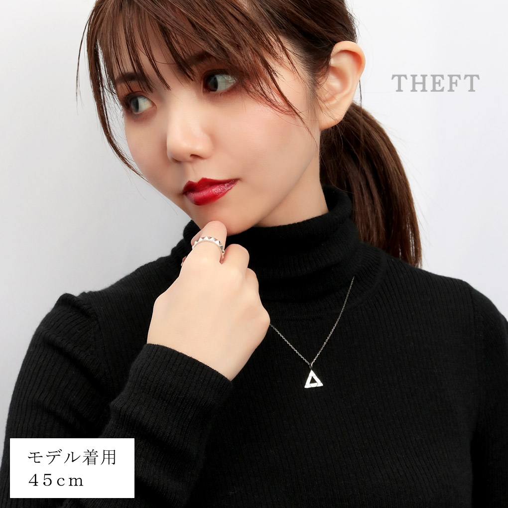 THEFT セフト トライアングル コイン ネックレス ペンダント