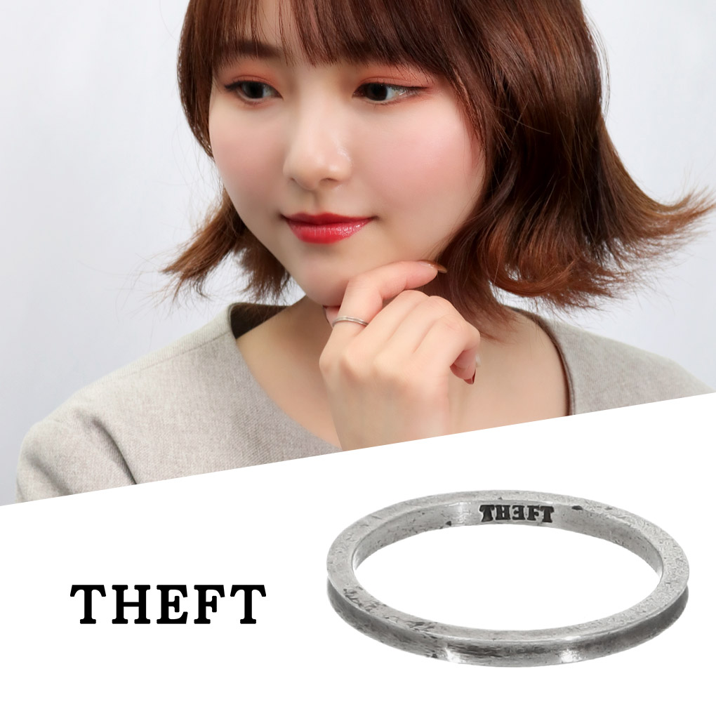 Yahoo! Yahoo!ショッピング(ヤフー ショッピング)THEFT セフト 細身 凹み ラウンド リング 指輪 9〜17号 シルバー Depression Ring シンプル 曲面 アール ビンテージ ヴィンテージ アンティーク調