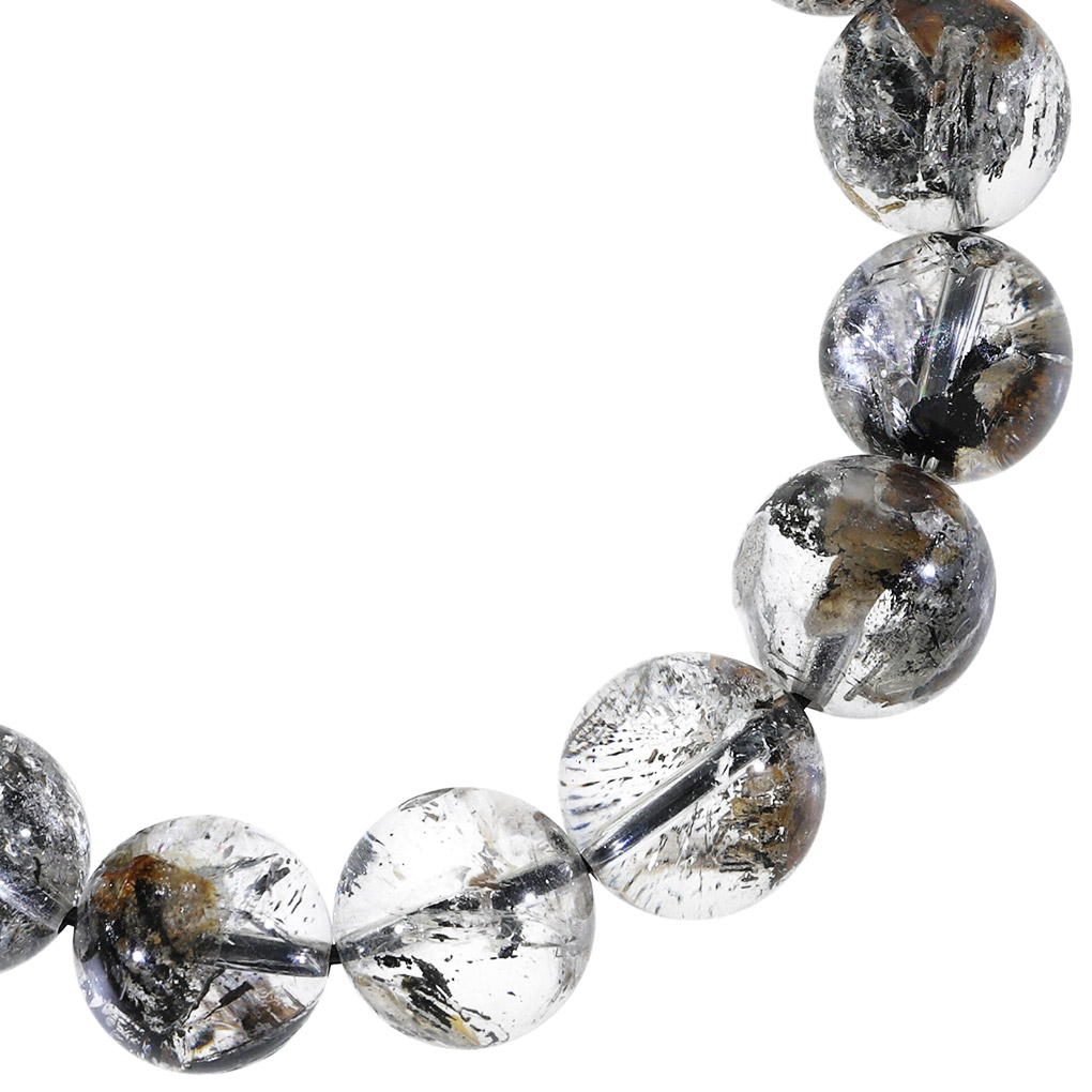 エレスチャル ヒマラヤ水晶 ブレスレット チベット産 5A グレード 12mm