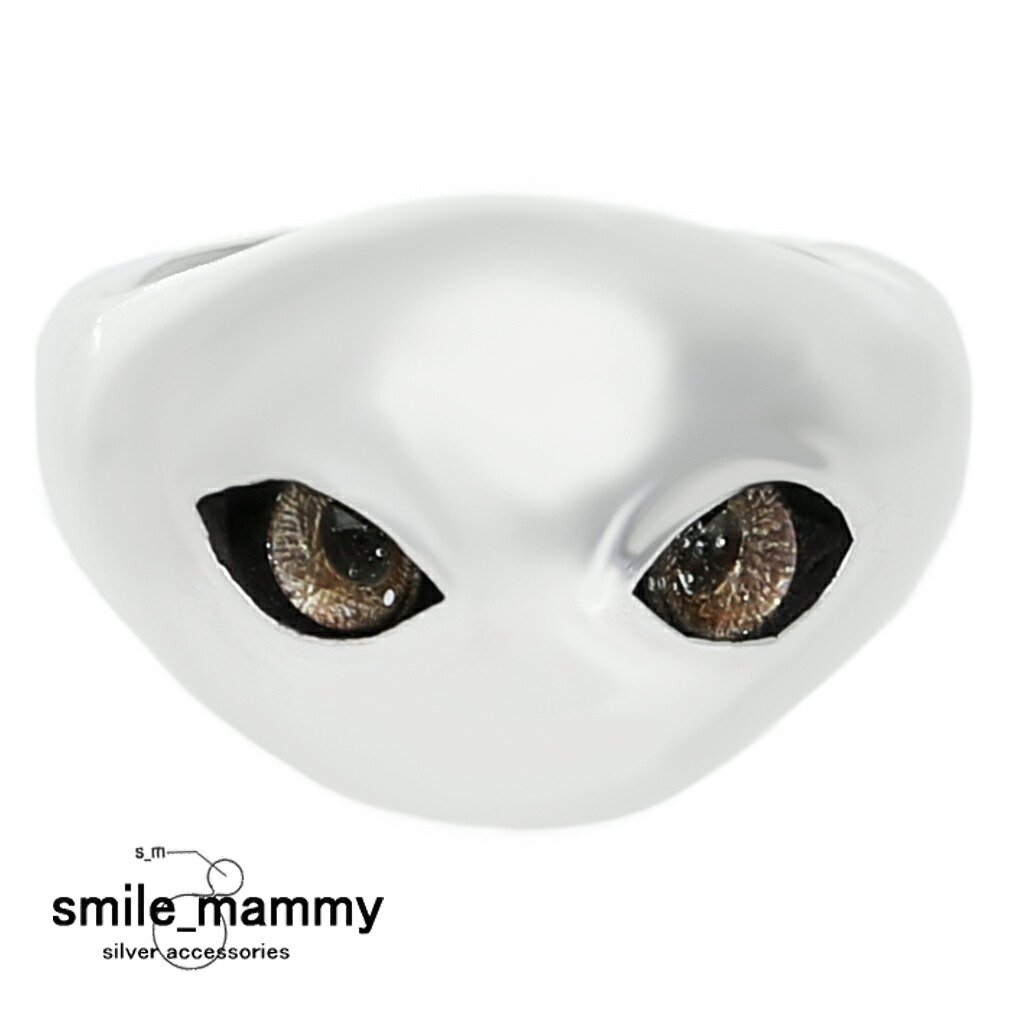 smile_mammy stare リング 指輪 5〜18号 シルバー 925 ドームリング シグネ ...