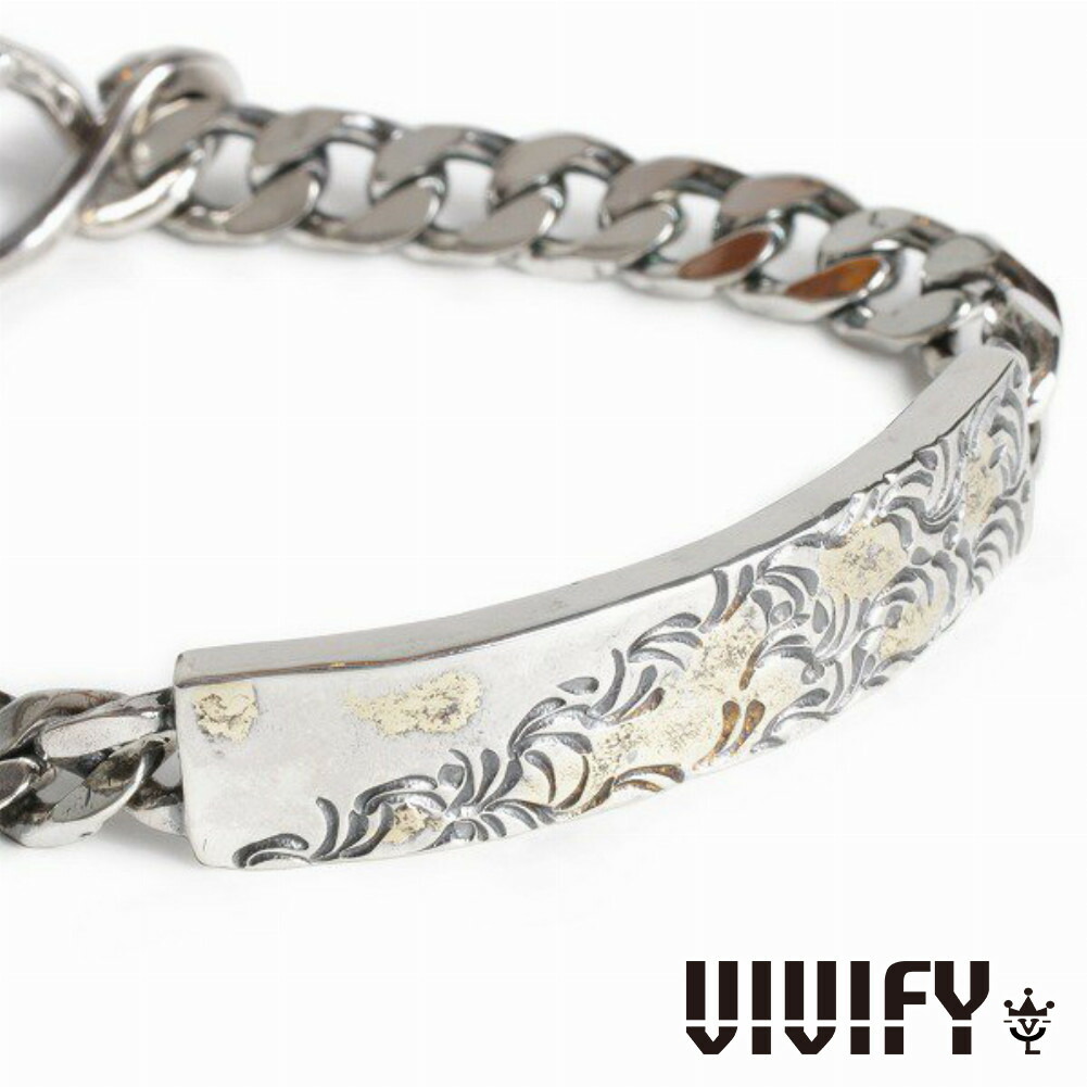 VIVIFY ブレスレット シルバー Mirror Finish size L VIVIFY ブレスレット シルバー Mirror Finish size L