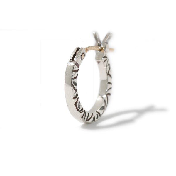 VIVIFY（ビビファイ） アクセサリー フープピアス シルバー K18