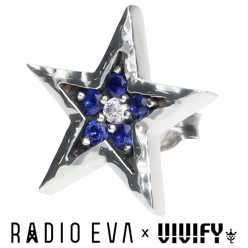 VIVIFY エヴァンゲリオン EVA Star Pierce 渚カヲル ネイビー
