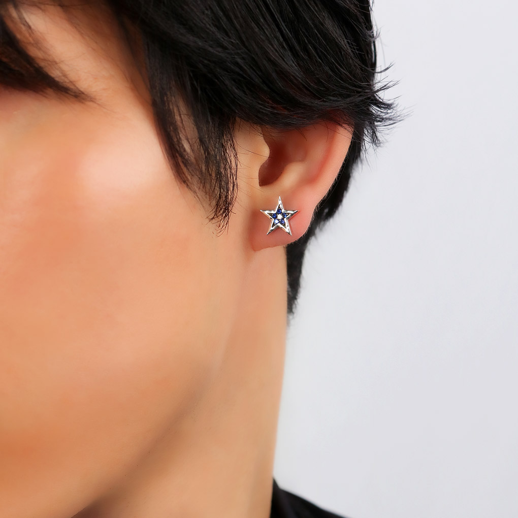 EVA ANTIQUE★エヴァアンティーク★オニキス★ネックレス★ピアス★蜂 RADIO EVA 312 Pebble ＆ Metal Chip's Beads Cord (VIVIFY)