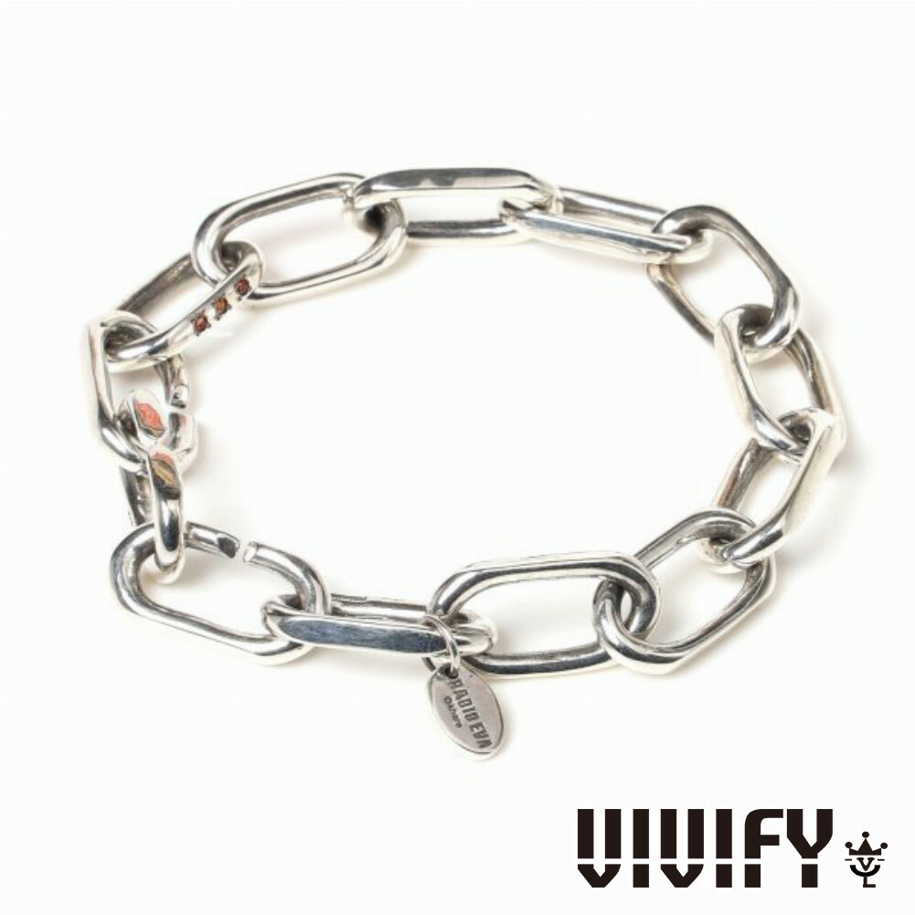 VIVIFY ビビファイ RADIO EVA エヴァンゲリオン公式 アクセサリー チェーンブレスレット EVANGELION Some ways Heavy Chain Bracelet EVA-01 EVA-02