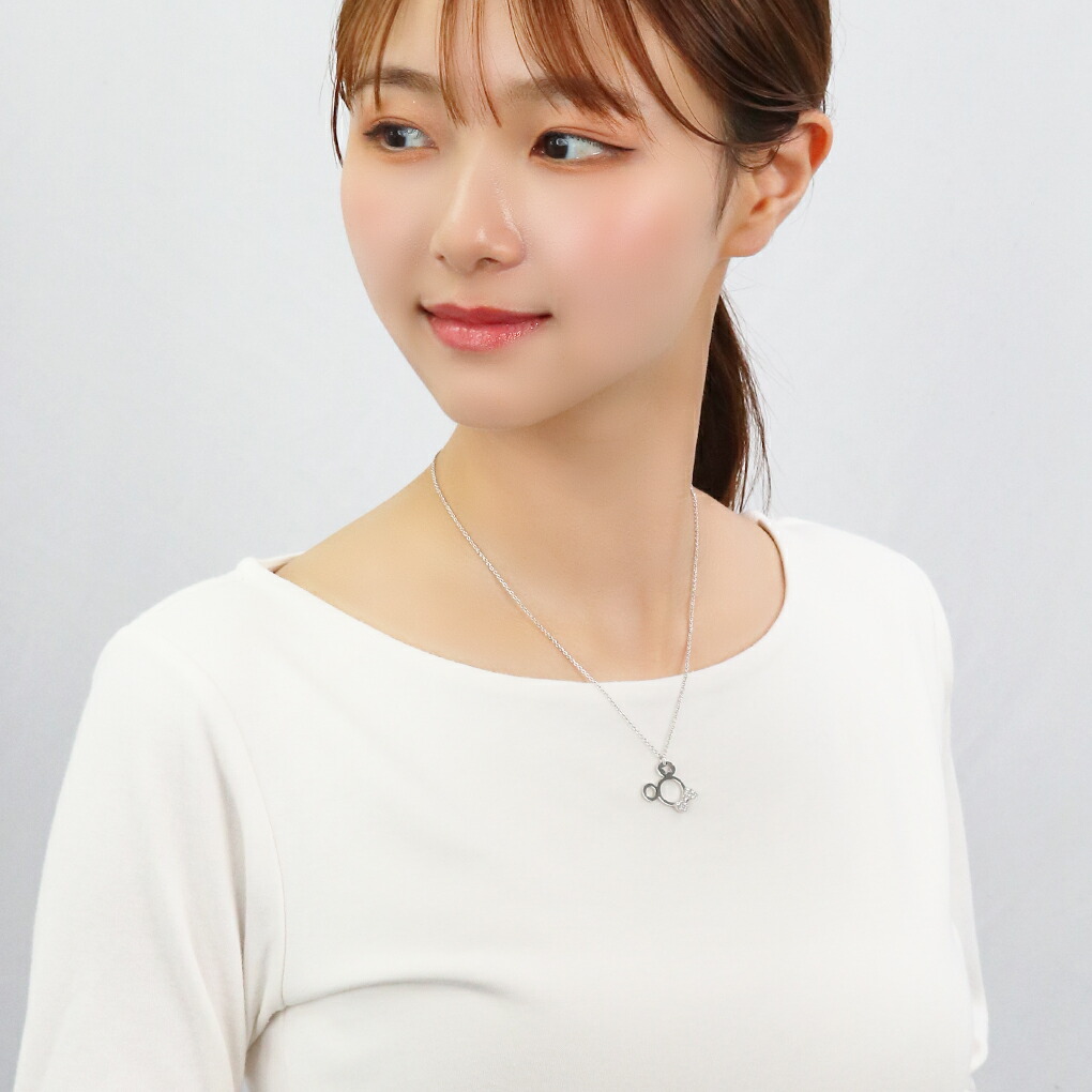 Disney（ディズニー） ミッキー フェイス シルエット プレート 蝶