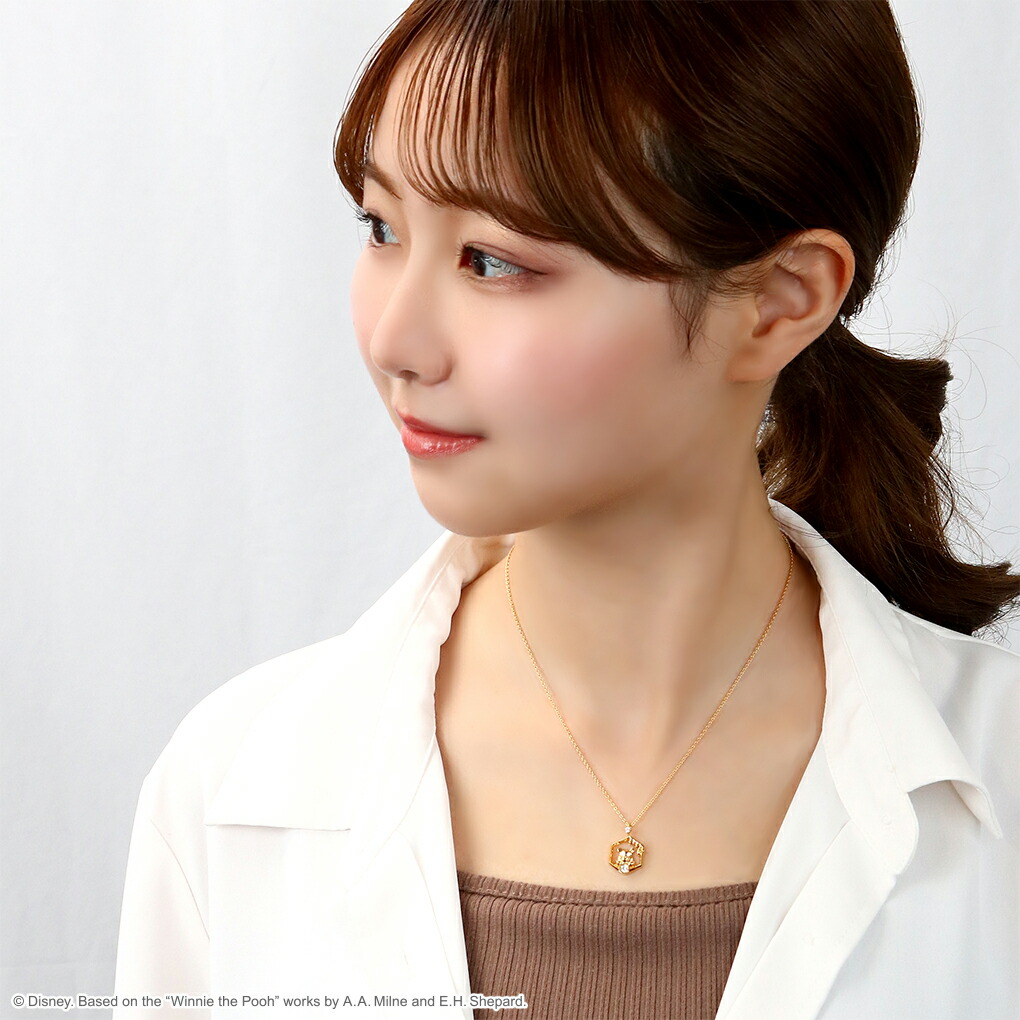 Disney（ディズニー） くまのプーさん ネックレス 公式 オフィシャル