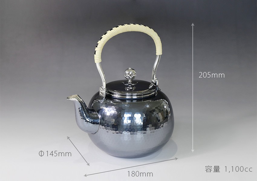 日本製 一守堂 日本製・証明書付き 純銀・湯沸し 1100cc 鎚起模様 茶器 茶道具 銀瓶 湯沸かし早川器物/ 母の日 is :  p40-00-09-kiko-11 : 一守堂 - 通販 - Yahoo!ショッピング