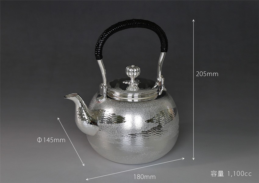 銀製湯沸かし　茶道具 p40-00-09-zuiun-11-size.jpg