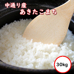 令和5年産 送料無料 無洗米 通常価格12,180円 お米 米 30kg あきたこまち 米 福島中通り産 選べる精米方法