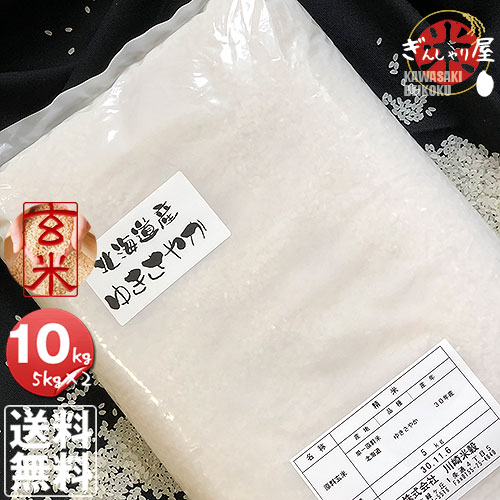 米 10kg 5kg×2袋セット お米 玄米 ゆきさやか 北海道産 玄米 白米 分づき米 令和4年産 送料無料