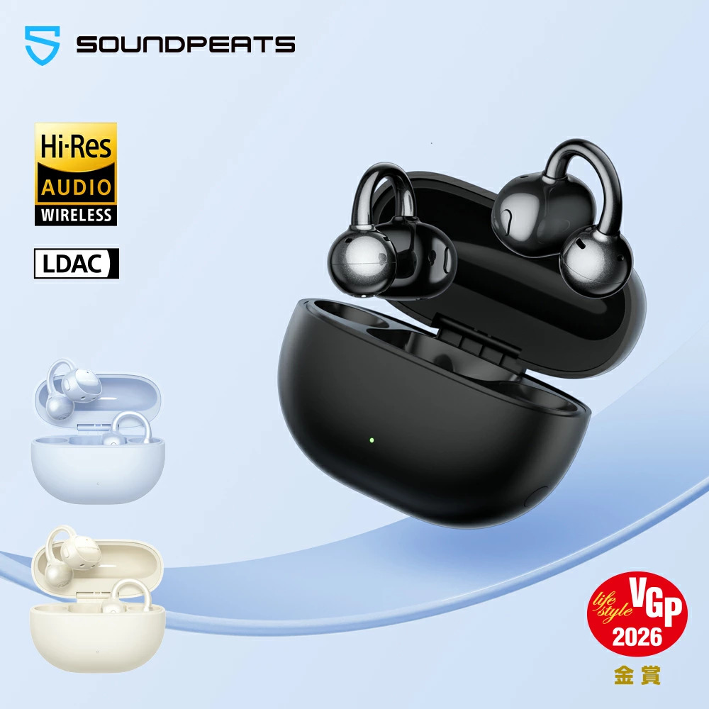 SOUNDPEATS（サウンドピーツ） ワイヤレスイヤホン オープンイヤー