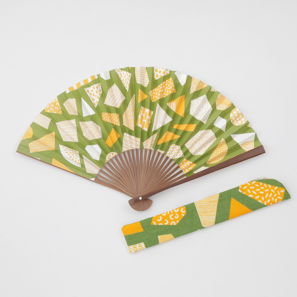 扇子 みのや扇舗 ファンファン ラージ 伝統工芸品 京扇子 高級紙