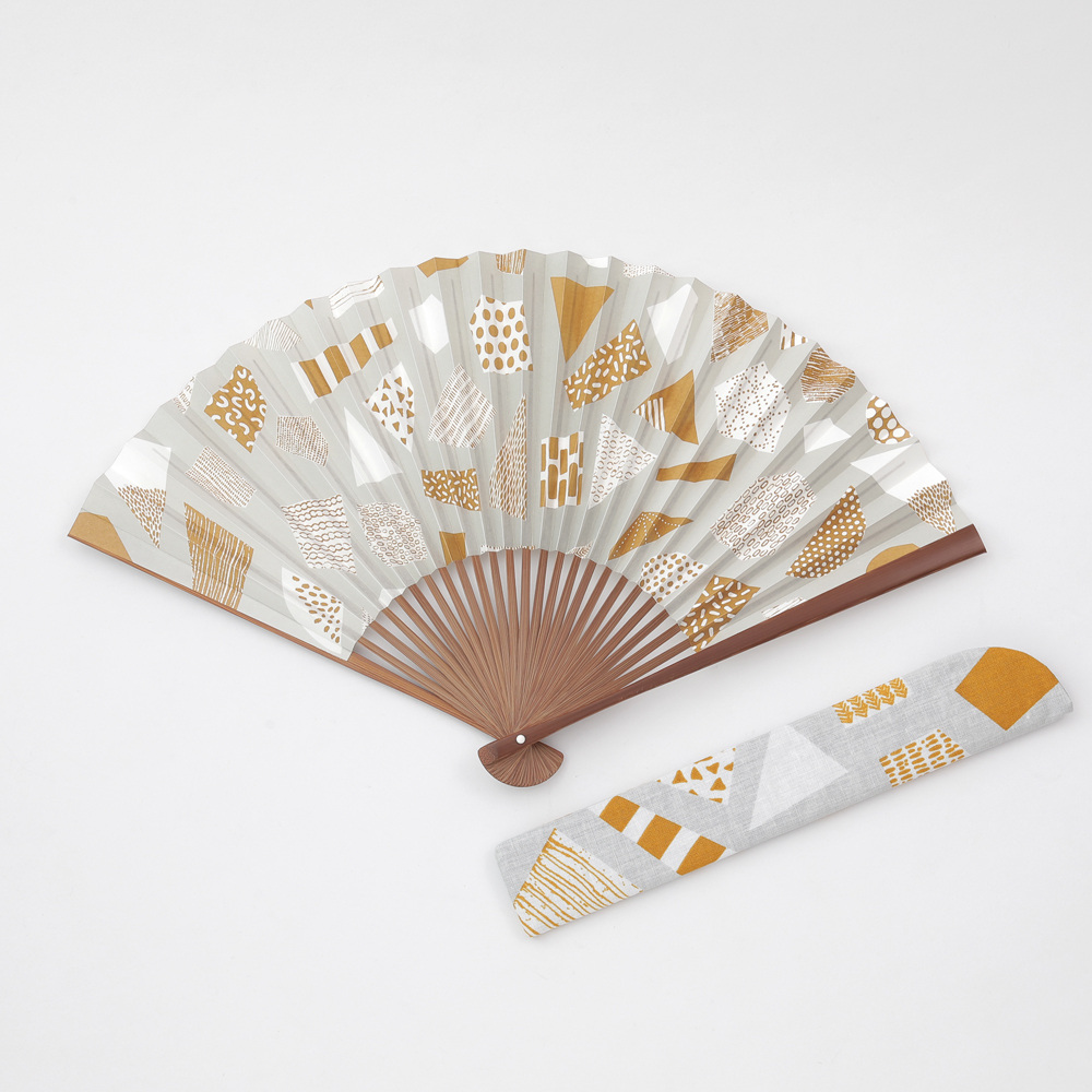 扇子 みのや扇舗 ファンファン ラージ 伝統工芸品 京扇子 高級紙
