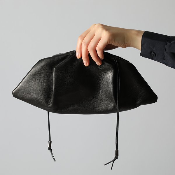 RO 巾着 ポーチ ReliefObject A-pouch バッグ 天然皮革巾着 A-pouch RO Relief Object 日本スエーデン