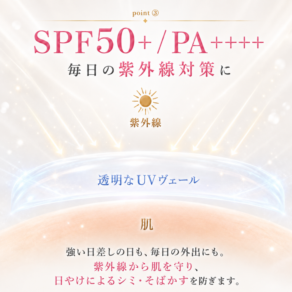 CHIECO UVクリームCPL 35mL 日焼け止め SPF50+ PA++++ 化粧下地 UV下地
