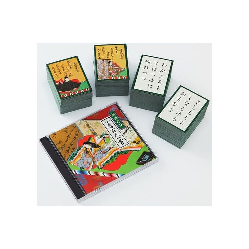 小倉百人一首 纏（まとい） CDつき かるた カード おもちゃ 知育 玩具 子供｜ginza-sacomdo｜03