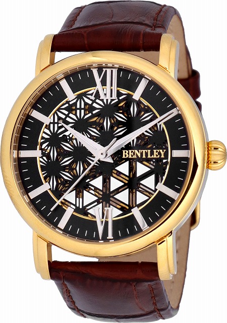 BENTLEY ベントレー 機械式腕時計 BT-AM309-SV BT-AM310-GD 和柄アナログウォッチ メンズ｜ginza-sacomdo｜07