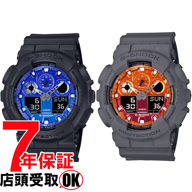 G-SHOCK Gショック GA-100FL-1AJF GA-100FL-8AJF 腕時計 CASIO カシオ ジーショック メンズ