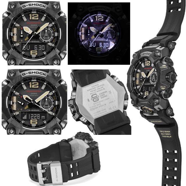 G-SHOCK G-STEEL ブラック ソーラー腕時計 GST-B200B-1AJF
