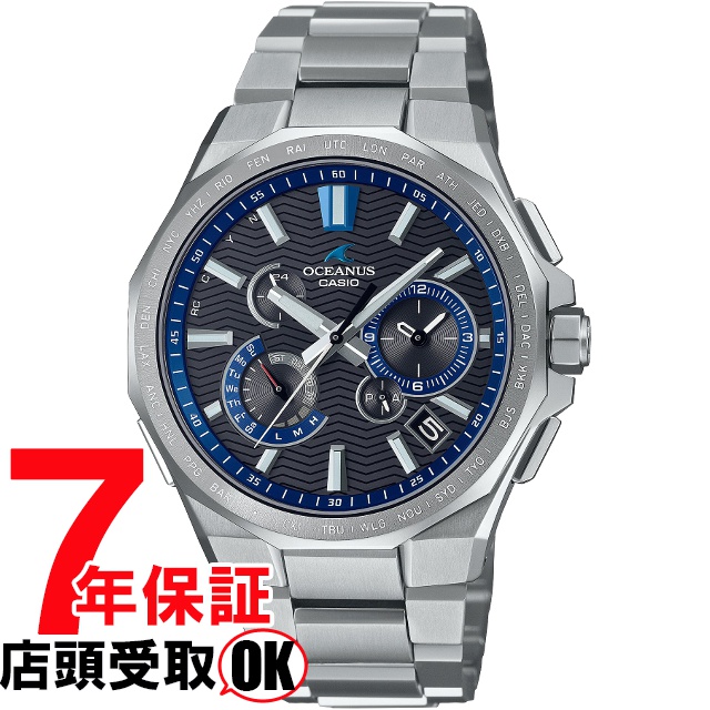 OCEANUS オシアナス OCW-T6000-1AJF 腕時計 CASIO カシオ メンズ