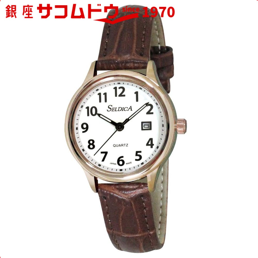 CREPHA 腕時計 SELDICA セルディカ SD-AL051-WTG レディース｜ginza-sacomdo