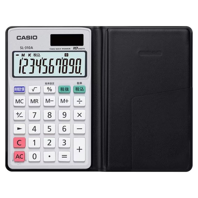 カシオ手帳型電卓 SL-300A-N｜ginza-sacomdo｜03