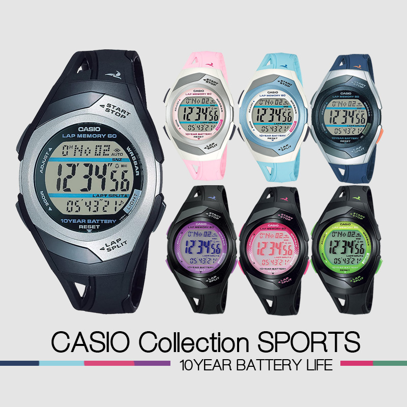 カシオコレクション CASIO Collection SPORTS 腕時計 STR-300J-4JH