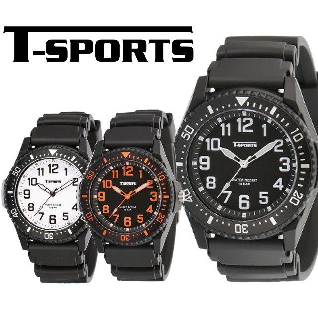 クレファー 腕時計 T-SPORTS ティースポーツ TS-AM304-BK TS-AM304-OR TS-AM304-WT CREPHA