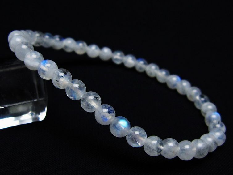 ムーンストーン ブレスレット 5mm t18-9581 : 銀座東道 天然石専門店