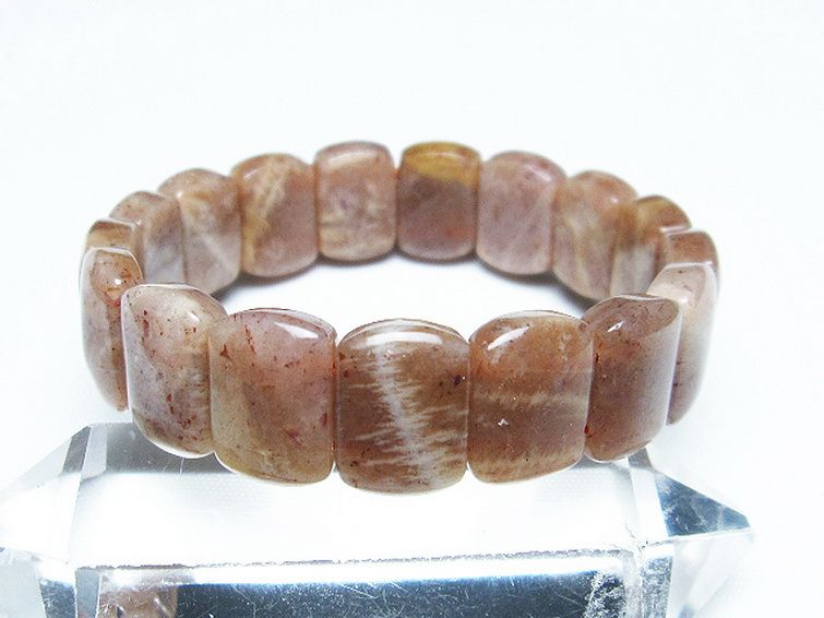 オレンジムーンストーン バングル T315-2357 