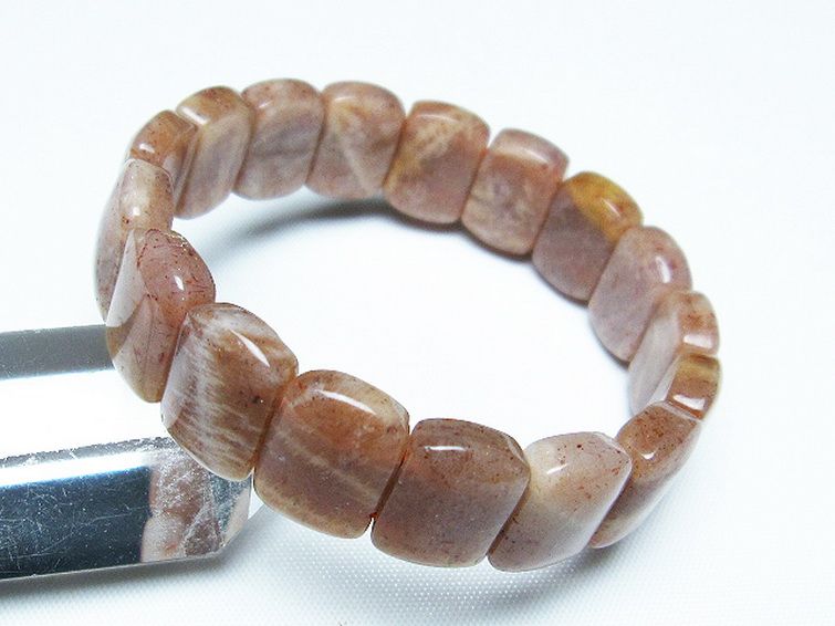 オレンジムーンストーン バングル T315-2357 