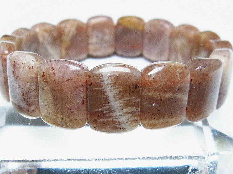 オレンジムーンストーン バングル T315-2357 