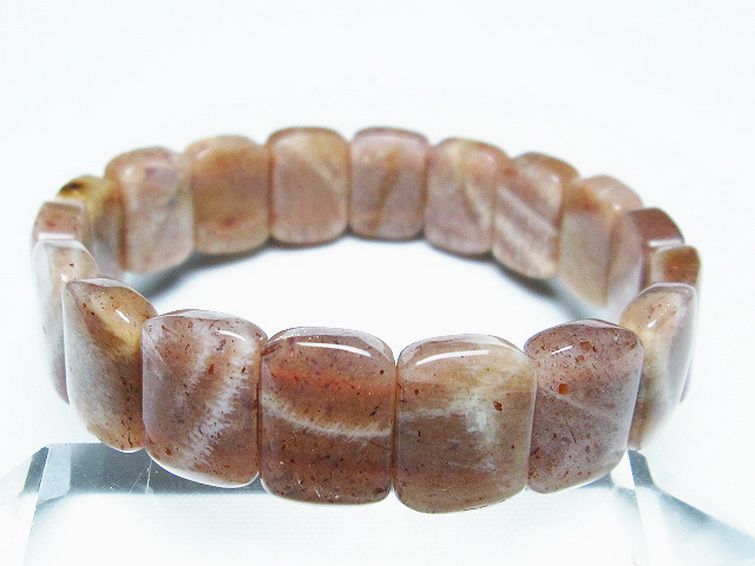 オレンジムーンストーン バングル T315-2386 