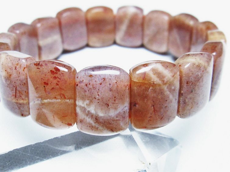 オレンジムーンストーン バングル T315-2468 