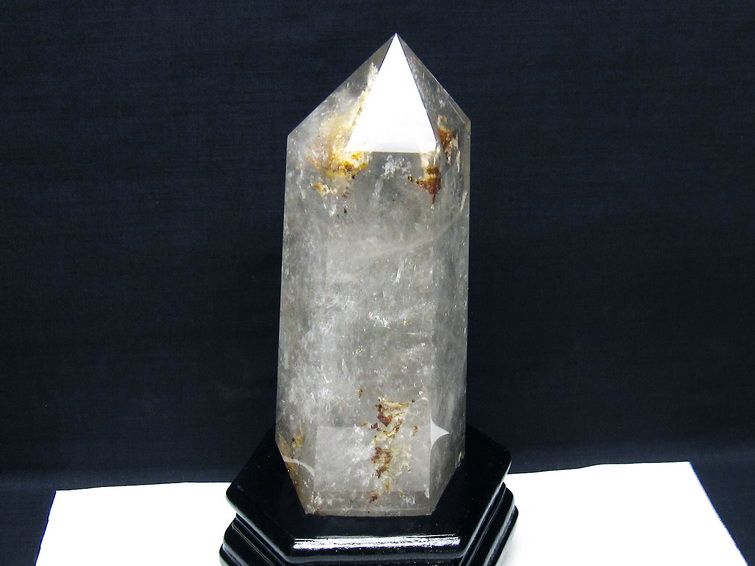 1.3Kg ヒマラヤ水晶ガーデンクォーツ（庭園水晶）ファントム 六角柱