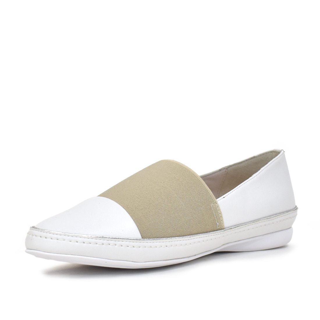 スリッパ スリッポン スニーカー 人工皮革 ゴム 美脚 歩きやすい 履きやすい