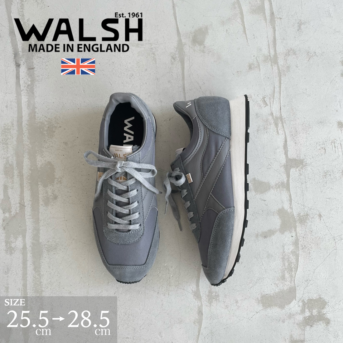 WALSH（ウォルシュ） スニーカー 別注 メンズ ナイロン 人気定番 銀座 