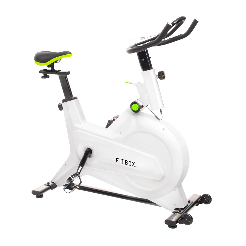 FITBOX スピンバイク | フィットネスバイク WHITE-