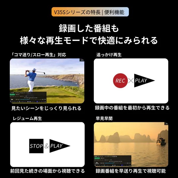 テレビ TVS REGZA 24インチ レグザ YouTube・Bluetooth対応 ハイビジョン液晶テレビ 24V型 24V35Sの画像