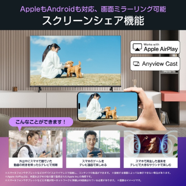 ハイセンス（HISENSE） テレビ 43型 液晶テレビ 43インチ TV 43C55R