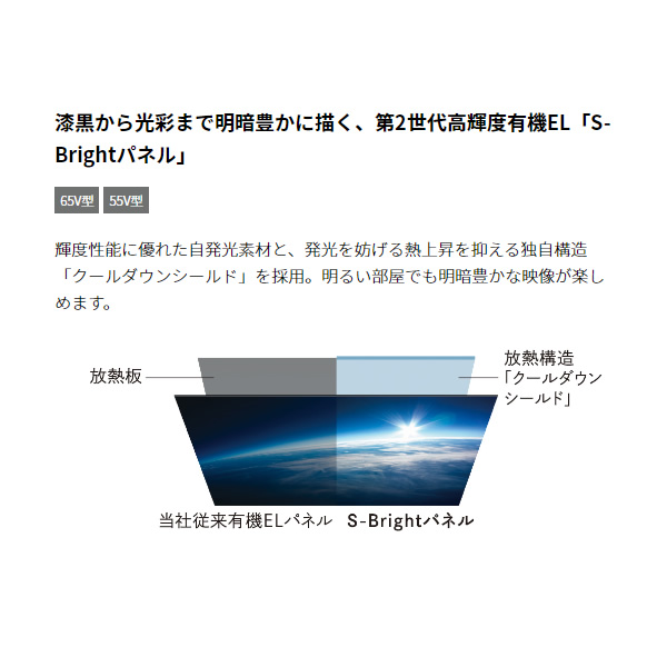[予約]シャープ 55型 4Kチューナー内蔵テレビ 4T-C55ES1｜gion｜02