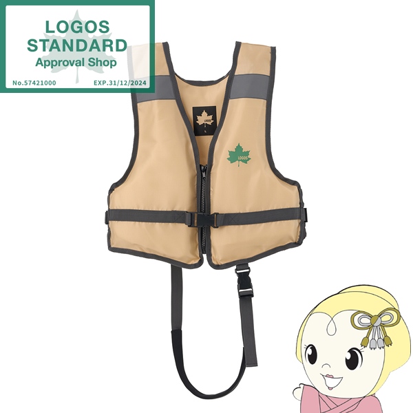KIDS�t���[�e�B���O�x�X�g L�T�C�Y LOGOS ���S�X 66811152