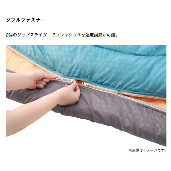 LOGOS（ロゴス） 寝袋 封筒型 丸洗いラビットファータッチ シュラフ・0