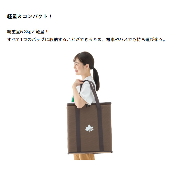 LOGOS（ロゴス） 丸洗いバッグインキャリーカート ブルーストライプ