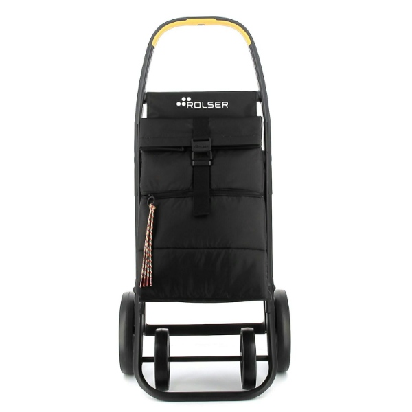 ROLSER ロルサー ショッピングカート キャスター付き 保冷バッグ付き キャリーカート キャリーバッグ ブラック 8PLUS POLAR BK RS-01PR ROLSER（ロルサー） ショッピングカート キャスター付き 保冷バッグ